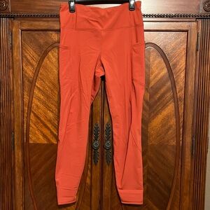 Member’s Mark Burnt Orange Extra Warm Leggings